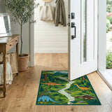Dinosaur Forest Adventure Area Rug