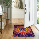 Vibrant Mandala Multi-Color Boho Area Rug