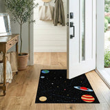 Pixel Space Adventure Area Rug