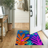 Playful Cartoon Underwater Sea Life Area Rug