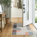 Abstract Geometric Multi-Color and Patterns Area Rug