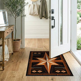 Southwestern Star Geometric Area Rug