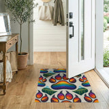 Rainbow Bear Paw Mountain Area Rug