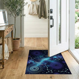 Cosmic Galaxy Tribal Dot Art Rug