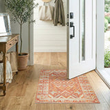Red Heritage Tribal Heritage Tribal Area Rug