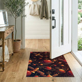 Cosmic Cherry Planets Area Rug