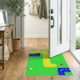 Retro Race Track Kids Play Rug