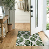 Lush Green Lush Green Palm Frond Area Rug