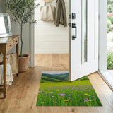 Wildflower Alpine Meadow Area Rug