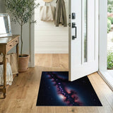 Cosmic Nebula Fractal Area Rug