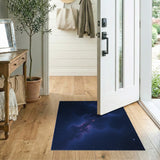 Cosmic Nebula Abstract Area Rug