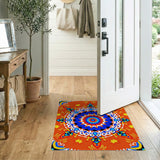 Vibrant Multicolor Mandala Area Rug