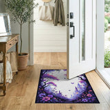 Purple Enchanted Forest Castle Rug