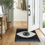 Mystical Cosmic Eye Geometric Area Rug