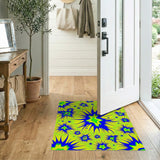 Multi-color and Patterns Vibrant Starburst Geometric Area Rug