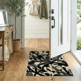 Bold Graffiti Splatter Area Rug