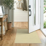Beige Wavy Abstract Abstract Area Area Rug