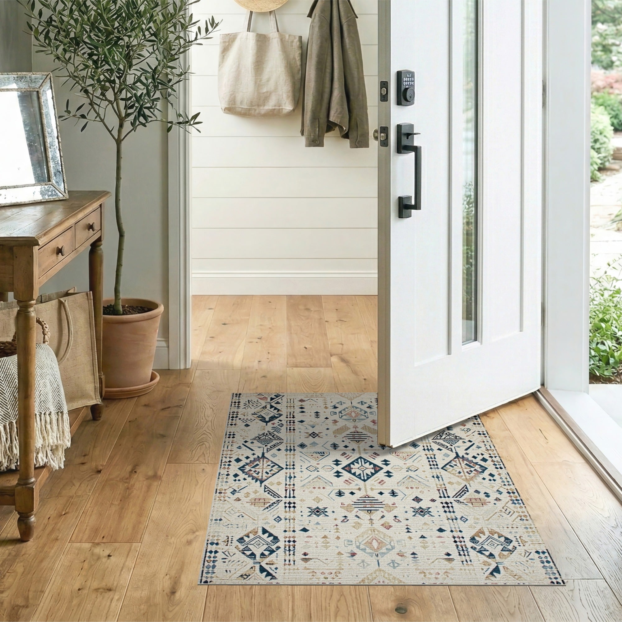 Heritage Tribal Heritage Tribal Multi-Color Geometric Area Rug