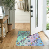 Rainbow Pets Balloon Kids Area Rug
