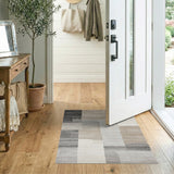 Geometric Modern Grey Modern Abstract Grey Geometric Area Rug