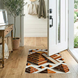 Mayan Stepped Pyramid Area Rug