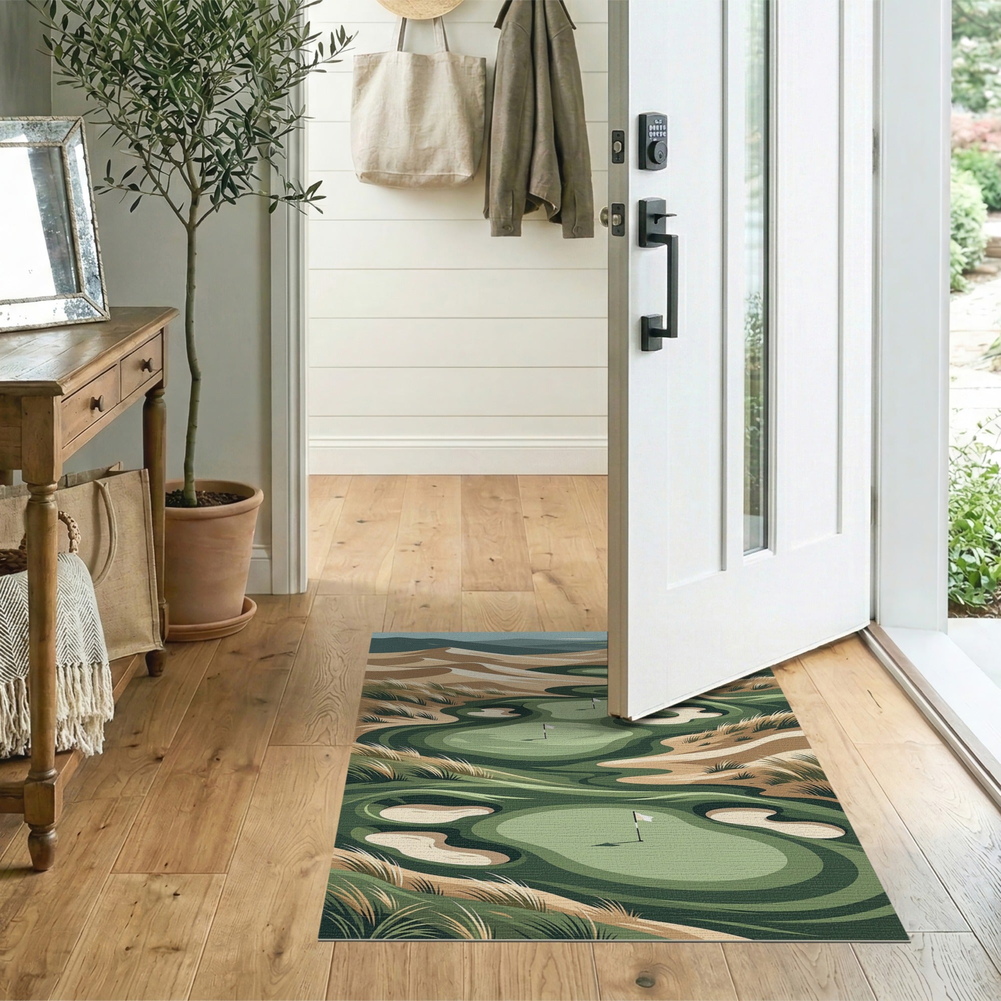 Desert Dunes Golf Course Area Rug