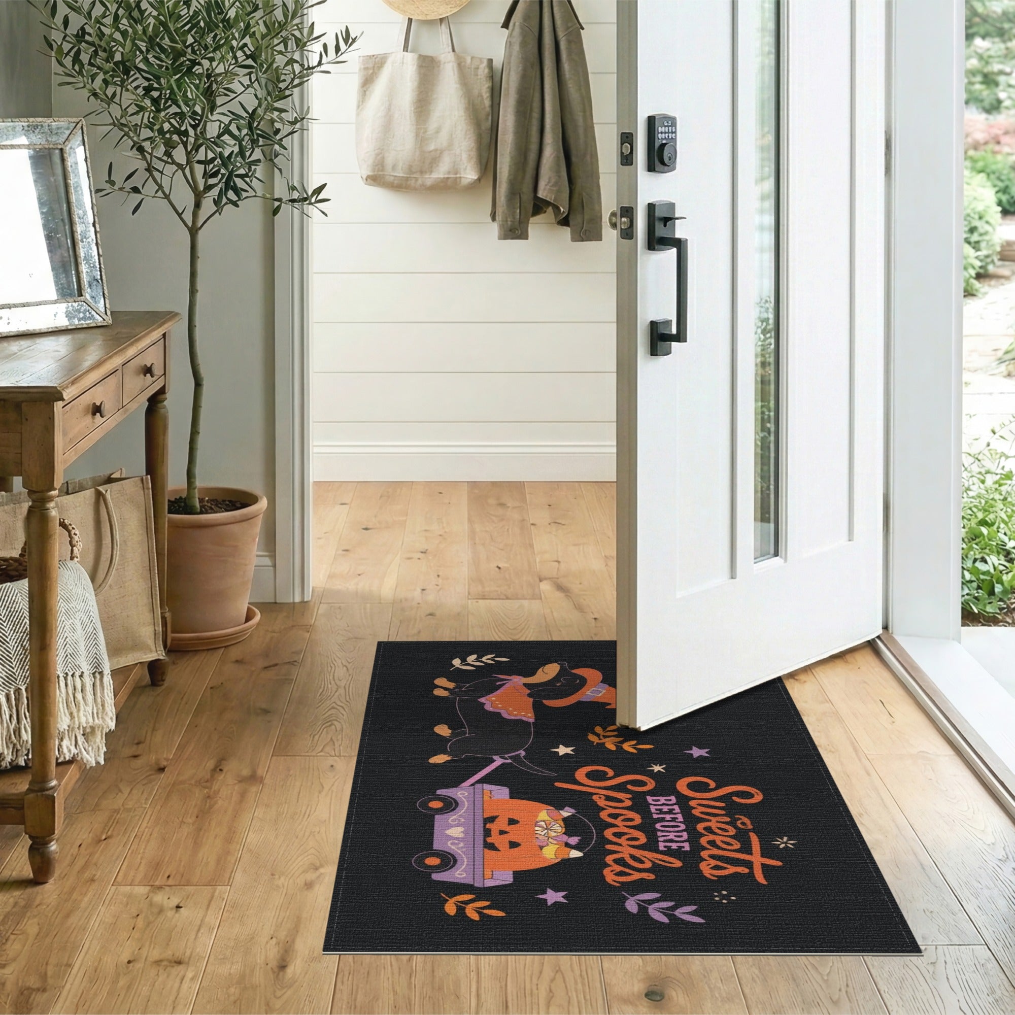 Spooks Before Sweets Dachshund Area Rug