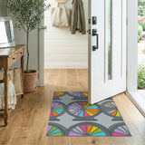 Colorful Prize Wheel Area Rug