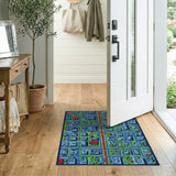 City Street Map Play Rug