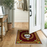 Royal Crowned Skull Area Rug
