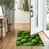 Lush Green Moss Orb Area Rug