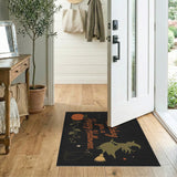 Witching You Happy Halloween Washable Area Rug