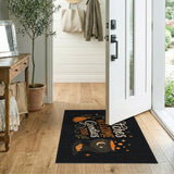 Orange Witches Welcome Halloween Area Rug