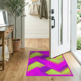 Sparkling Zigzag Geometric Area Rug