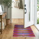 Ballet Rainbow Stripe Kids Area Rug