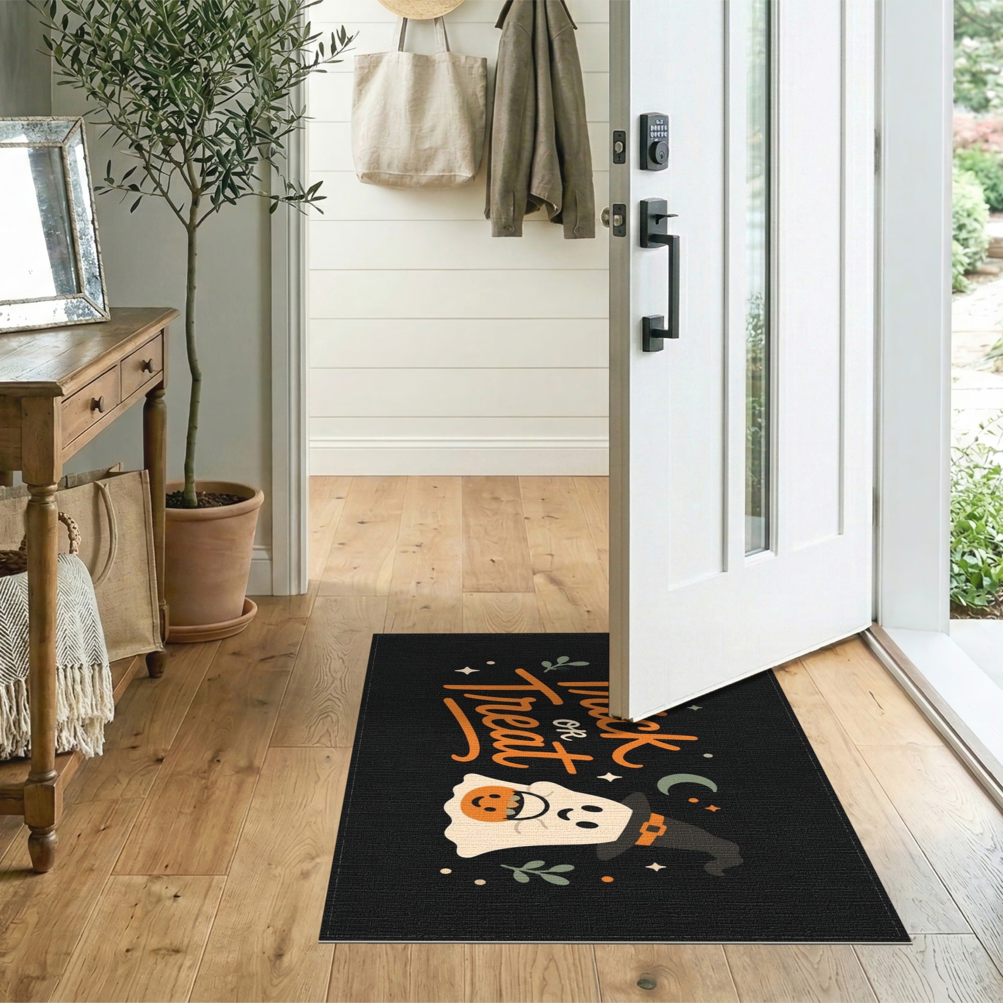 Trick or Treat Ghost Area Rug