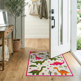 Dinosaur ABC Kids Area Rug