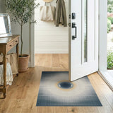 Modern Geometric Eye Area Rug
