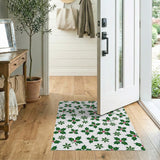 Holly Berry Scatter Pattern Area Rug