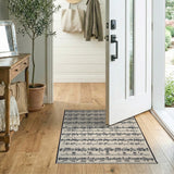 Abstract Area Vintage Sheet Music Area Rug