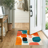Vibrant Abstract Multicolor Area Rug