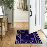 Purple Cosmic Celestial Persian Area Rug