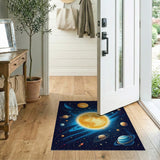 Cosmic Solar System Adventure Area Rug