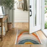 Radiant Arches Multi-Color Area Rug