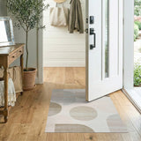 Geometric Modern Modern Abstract Geometric Neutral Area Rug