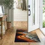 Big Sur Sunset Coastal Road Rug