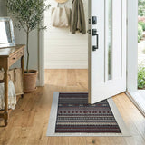Heritage Tribal Geometric Woven Kilim Rug