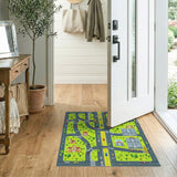 Kids Cartoon Kids Cartoon City Street Play Rug