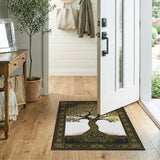 Golden Celtic Tree of Life Heritage Rug