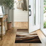 Misty Brown Hills Area Rug